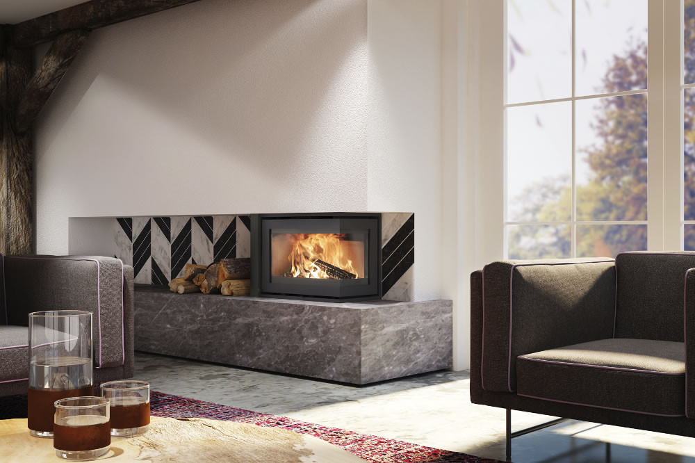 Photo 2 — Cheminée Instyle Corner Slim 660/495