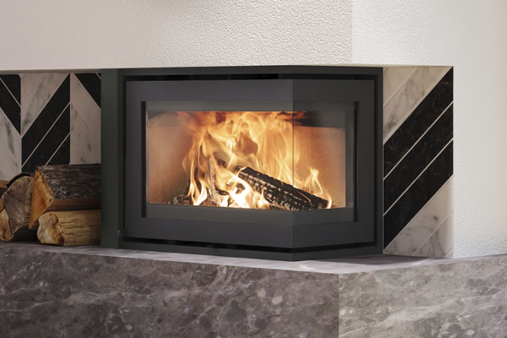 Insert cheminée Instyle Corner Slim 660/495