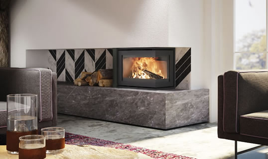 Photo 2 — Insert cheminée Instyle Corner Slim 660/495