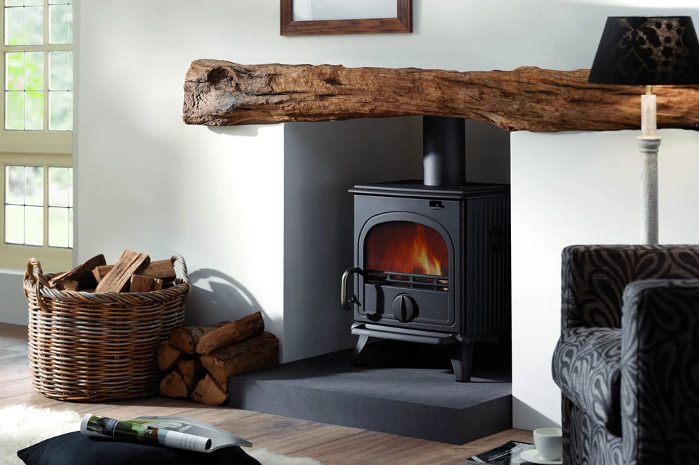 Photo 3 — Poêle à bois 44 MF laqué anthracite