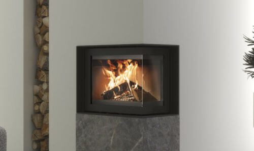 Insert cheminée Instyle Corner Slim 660/570