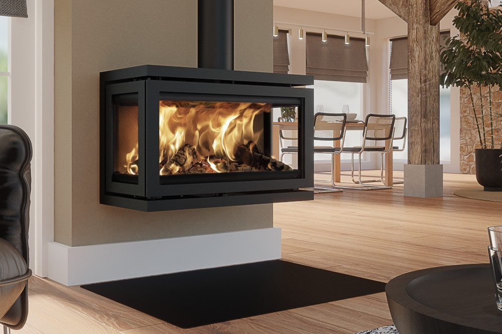 Poêle à bois Vidar Triple Large – Image 4