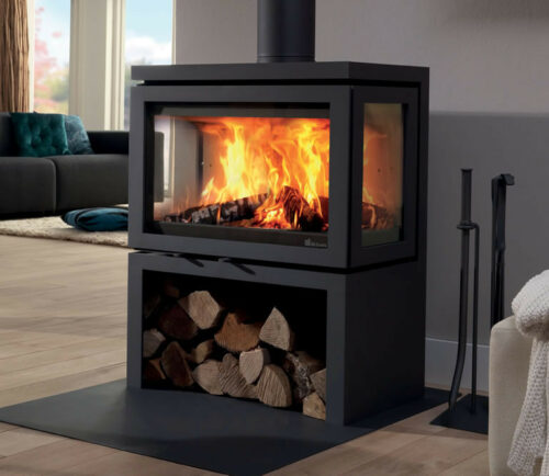 Poêle à bois Vidar Triple Médium