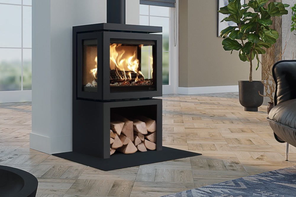 Poêle à bois Vidar Triple Small – Image 2