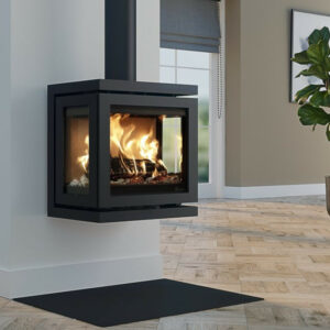 Poele-bois-Vidar-triple-small-wall Poêle à bois Vidar Triple Small