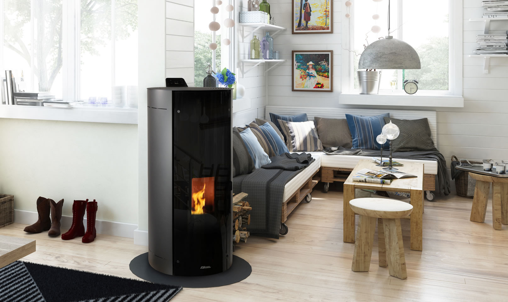 Poêle à granulés Curl 8 – Image 4